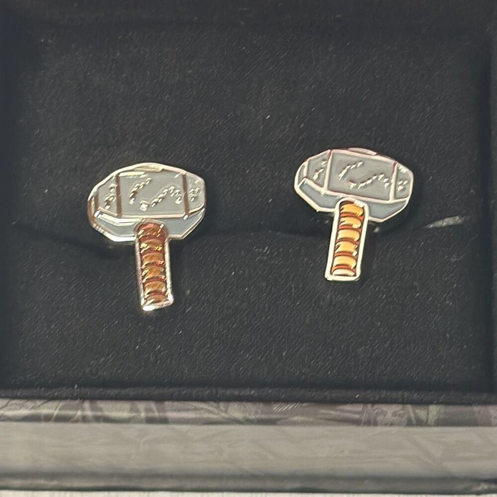 Marvel Thor Hammer Cufflinks Mjolnir